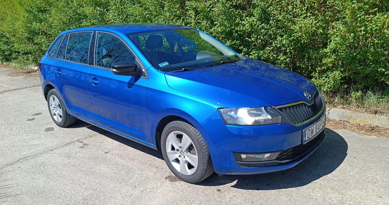 Skoda RAPID cena 40900 przebieg: 129490, rok produkcji 2018 z Wrocław małe 466
